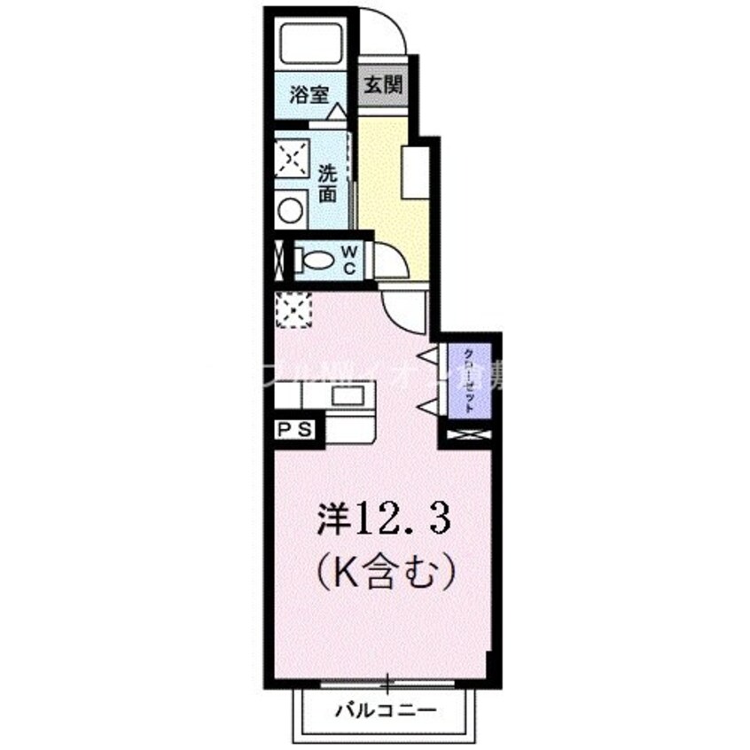 間取図 エスポワールＢ