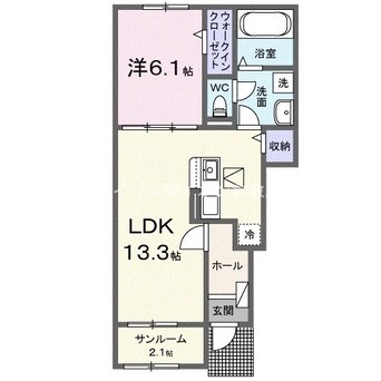 間取図 コモドカーサ　Ⅲ