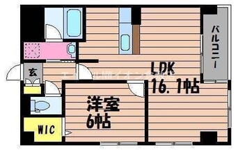 間取図 FORTUNA老松