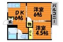 コーポ高田の間取図