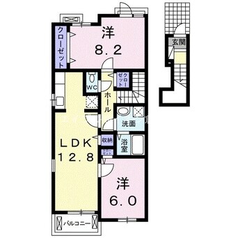 間取図 プチシャトー