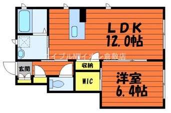 間取図 ヴェル・サワー　A棟