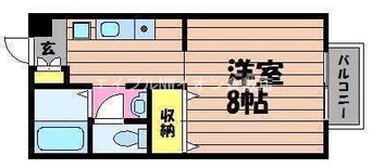 間取図 セジュール酒津