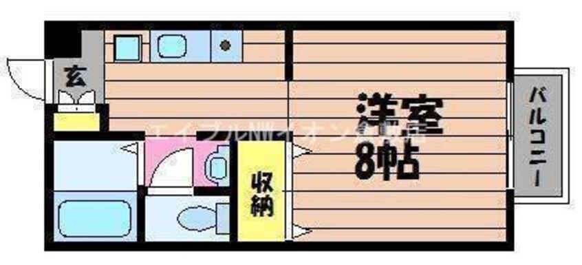 間取図 セジュール酒津