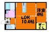 Villarte 1LDKの間取り