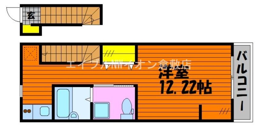 間取図 ソフィスコート総社駅南