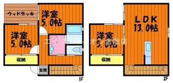 間取図 ユニキューブ　北棟