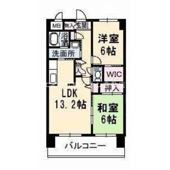 間取図 サンルーフパークマンション