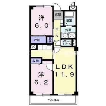 間取図 アヴェニ－ル