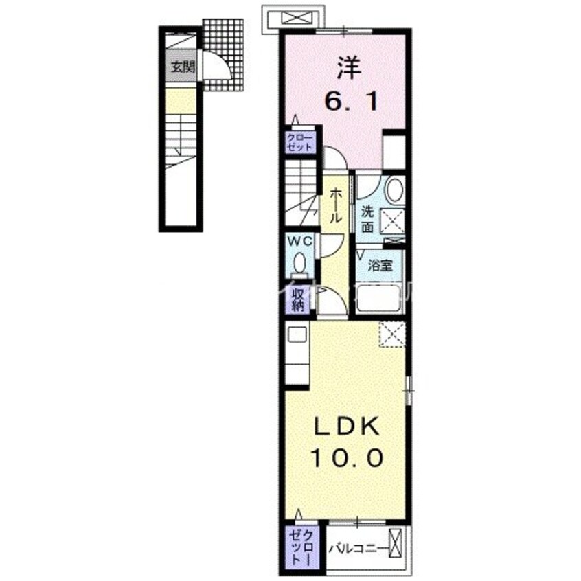 間取図 グランド・ルミエール北畝Ⅱ