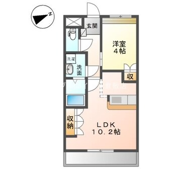 間取図 グランドウルス中島