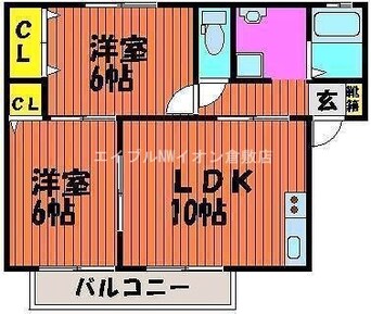 間取図 ソレイユⅡ