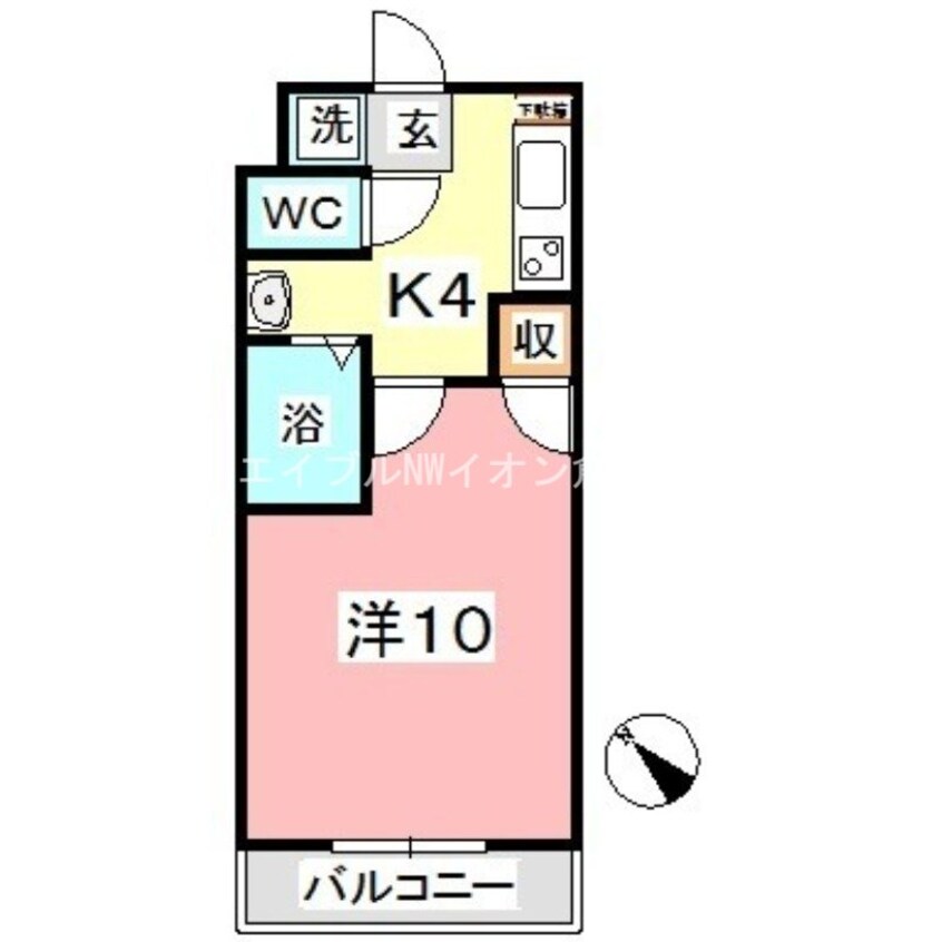 間取図 ヴェルニパレ