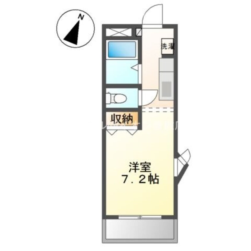 間取図 プリティマンション