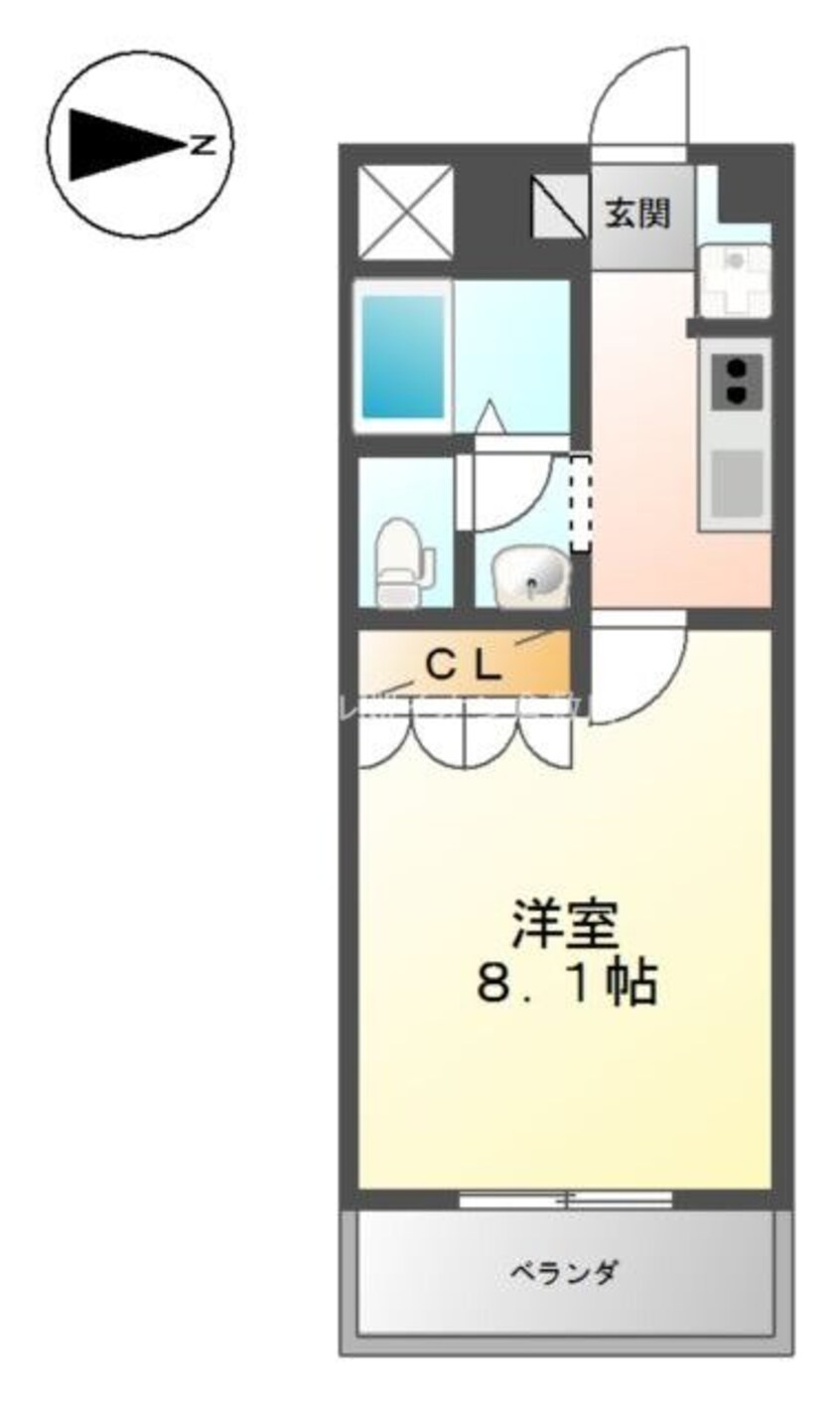 間取図 アートメゾン倉敷