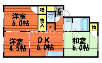 間取図 Aiwa Ⅱ