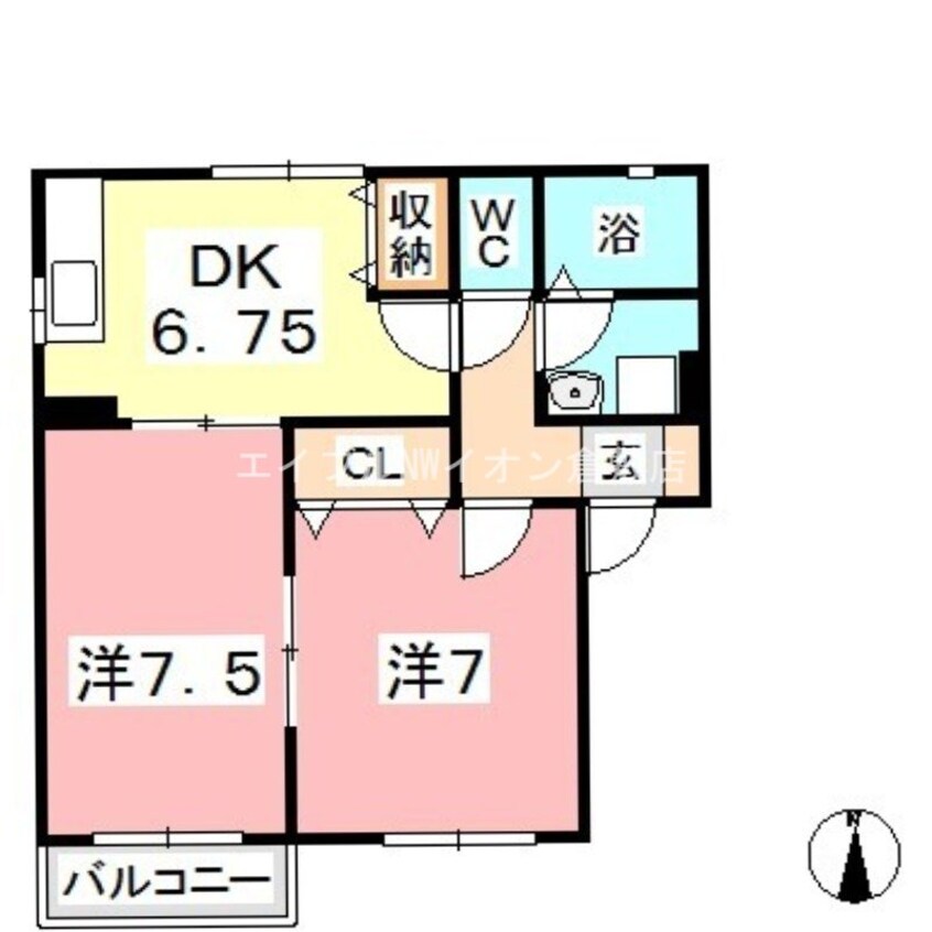 間取図 グランメール　C