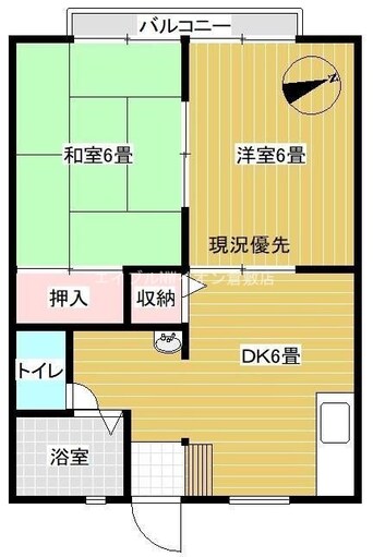 間取図 オリエントハイツ