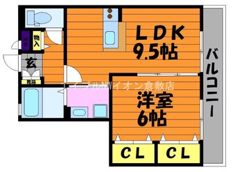 間取図 ソレイユ水江　