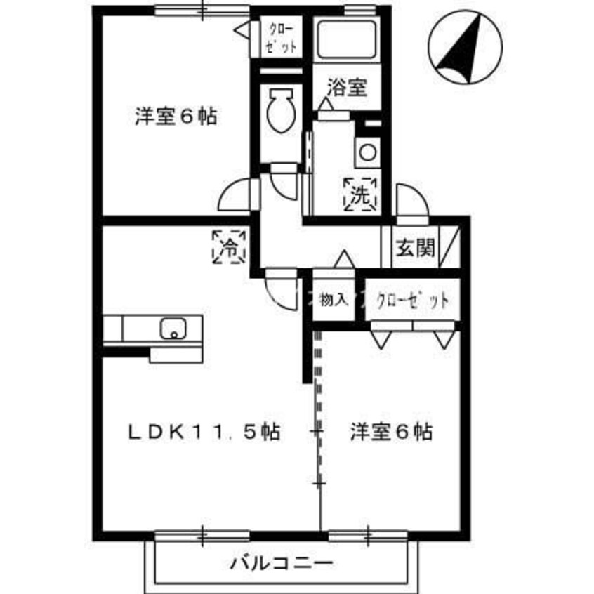 間取図 パラシオン