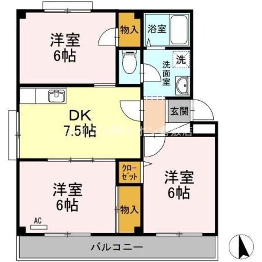 間取図 小野マンション