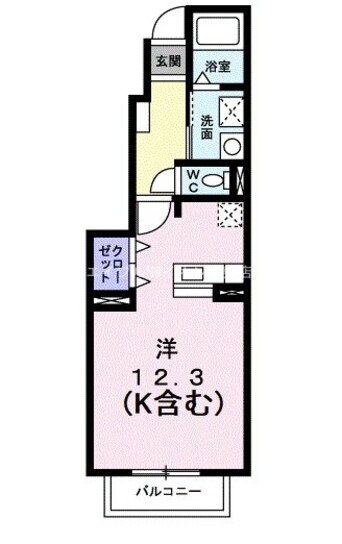 間取図 アプローズＢ