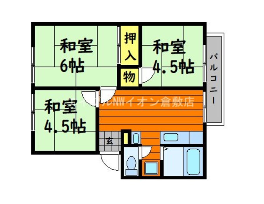 間取図 永瀬ＡＰ