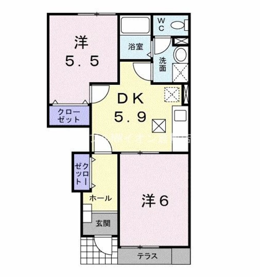 間取図 マックスシティⅠ