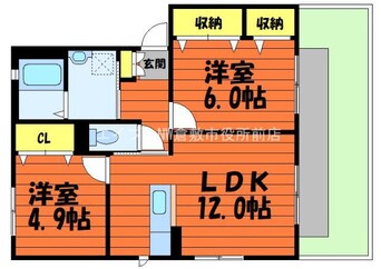 間取図 NEOクラレッドシティC棟