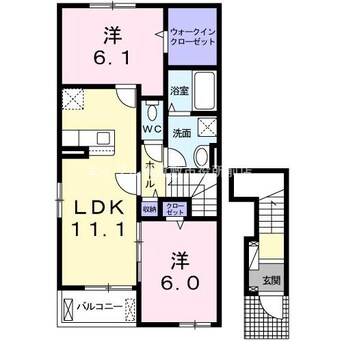 間取図 エヌ．プレスト　Ⅲ