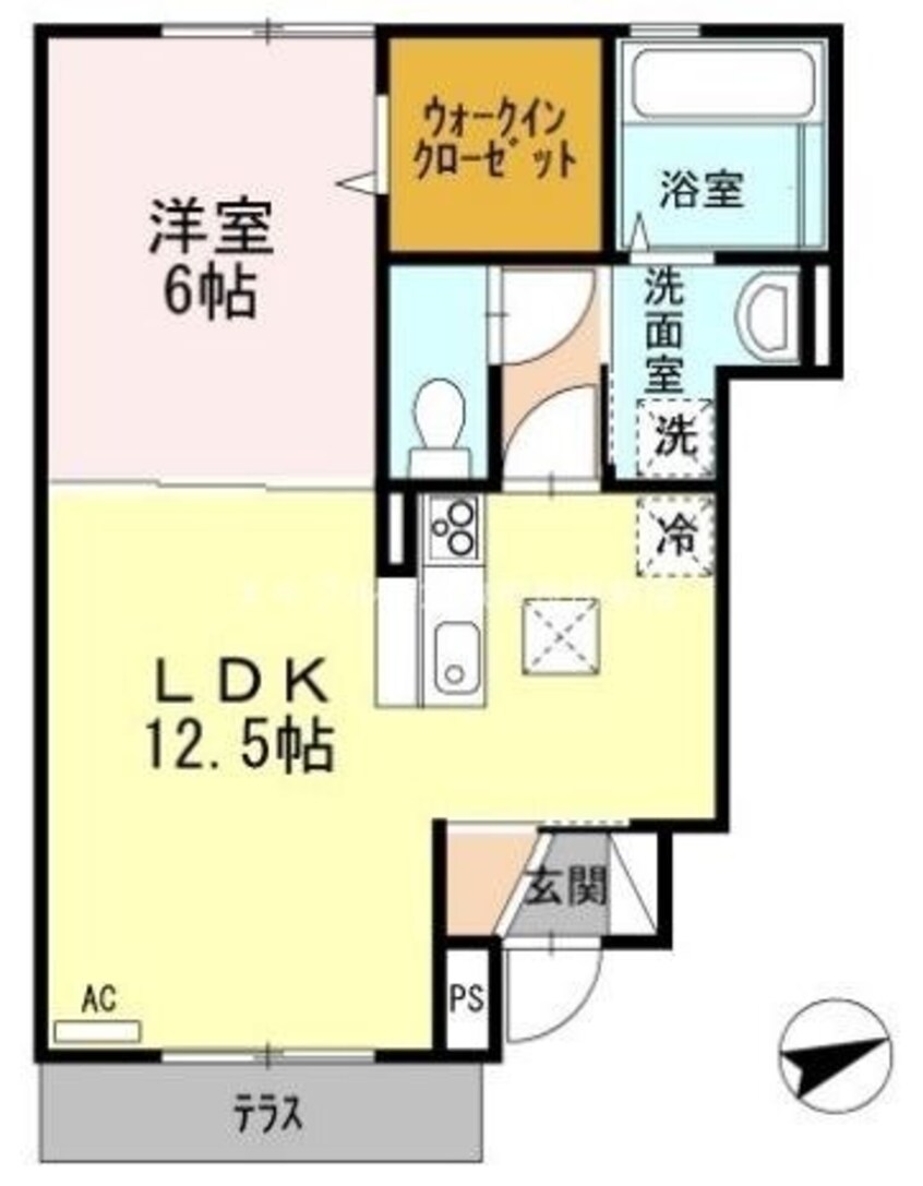 間取図 ウィングパレス明神