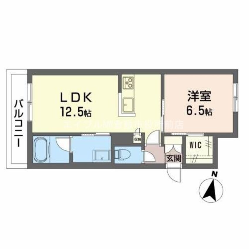 間取図 シャーメゾンＣＯＬＺＡ