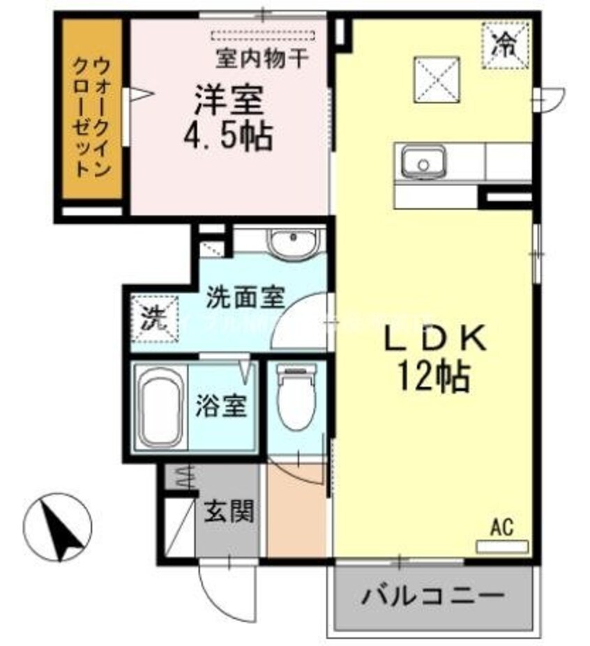 間取図 ポレール　オリオン