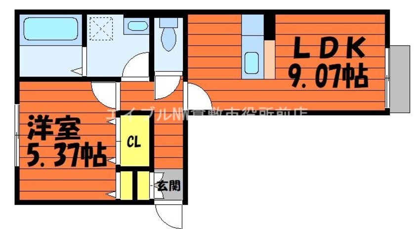 間取図 グランレーベン