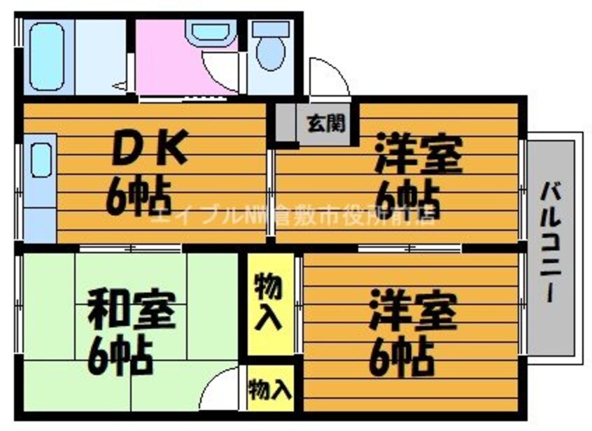 間取図 ファミリーハウス