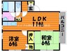 サンシャインミサワ 2LDKの間取り