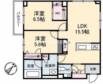 間取図 フィル（シャーメゾン・ホテルライク仕様）