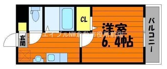 間取図 プリマローズ日ノ出町