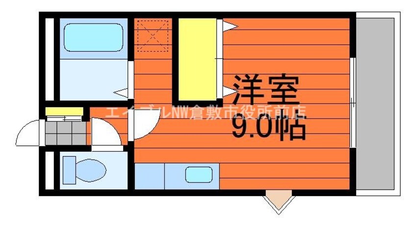 間取図 ウイステリアコート西中新田Ⅲ