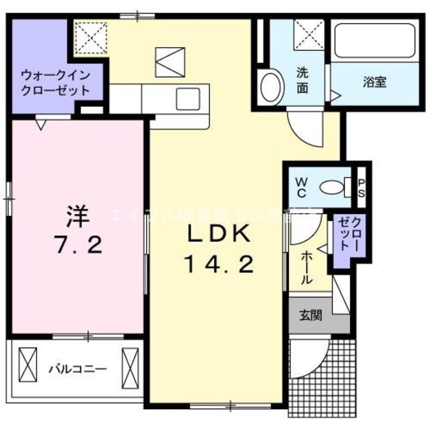 間取図 フジレジナスⅠ