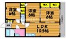 アメニティ田園 3LDKの間取り