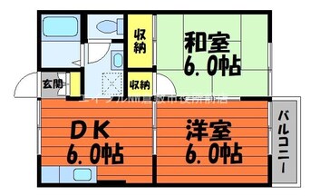 間取図 カームナガセ