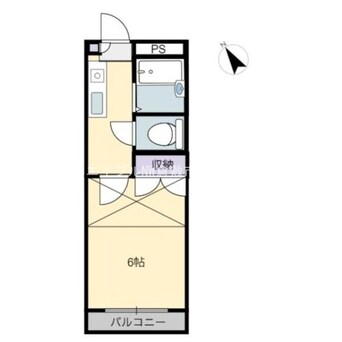 間取図 クラシキ日ノ出ヴィラ