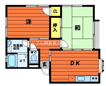 間取図 シャトル三瑞Ⅰ