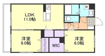 間取図 F-city老松町