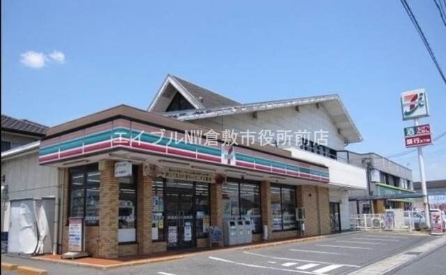 セブンイレブン 倉敷中畝１０丁目店(コンビニ)まで573m オークス金子　Ｂ棟