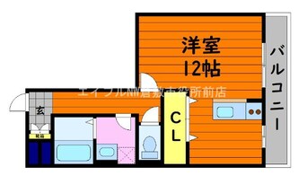 間取図 クリーン・アレテー