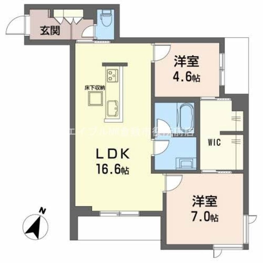 間取図 トリフォリア（ＢＥＬＳ認証・ＺＥＨ）