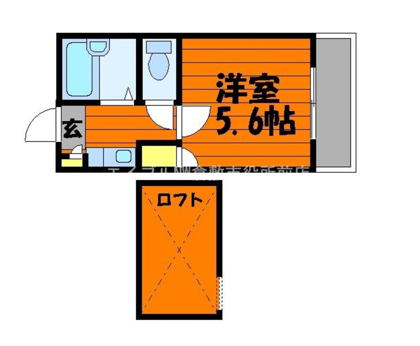 間取図 中島グリーンパレス