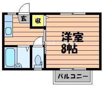 間取図 ティアーズドロップス